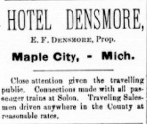 Hotel Densmore - 17 July 1902 Article (newer photo)